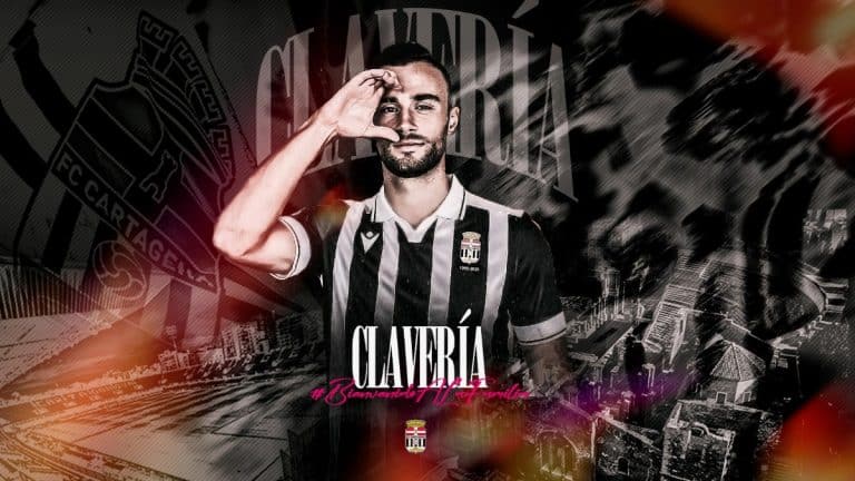 Pablo Clavería firma por el FC Cartagena