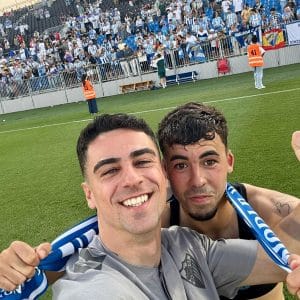 Rafita y Josué Dorrio ascienden a LaLiga EA Sports con el Málaga CF