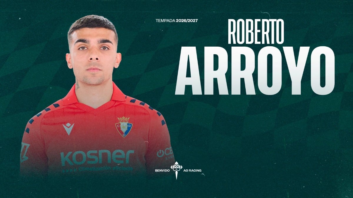 Roberto Arroyo, nuevo atacante del Racing Ferrol