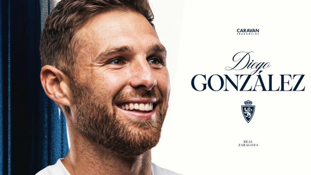 Diego González, nuevo jugador del Real Zaragoza