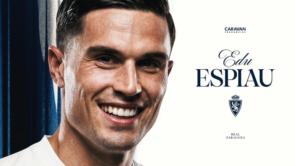 Edu Espiau firma por dos cursos con el Real Zaragoza