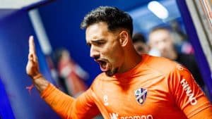 Gianfranco Gazzaniga, uno de los protagonistas de 'La jornada Emart' | SD Huesca