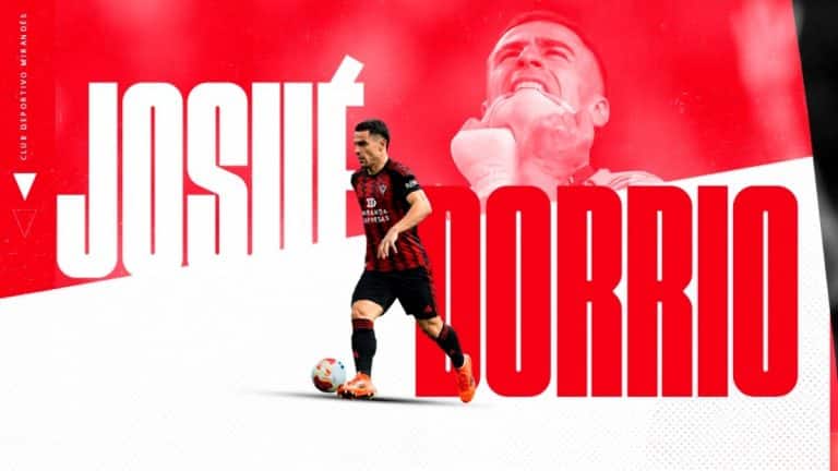 Josué Dorrio, calidad por banda para el CD Mirandés