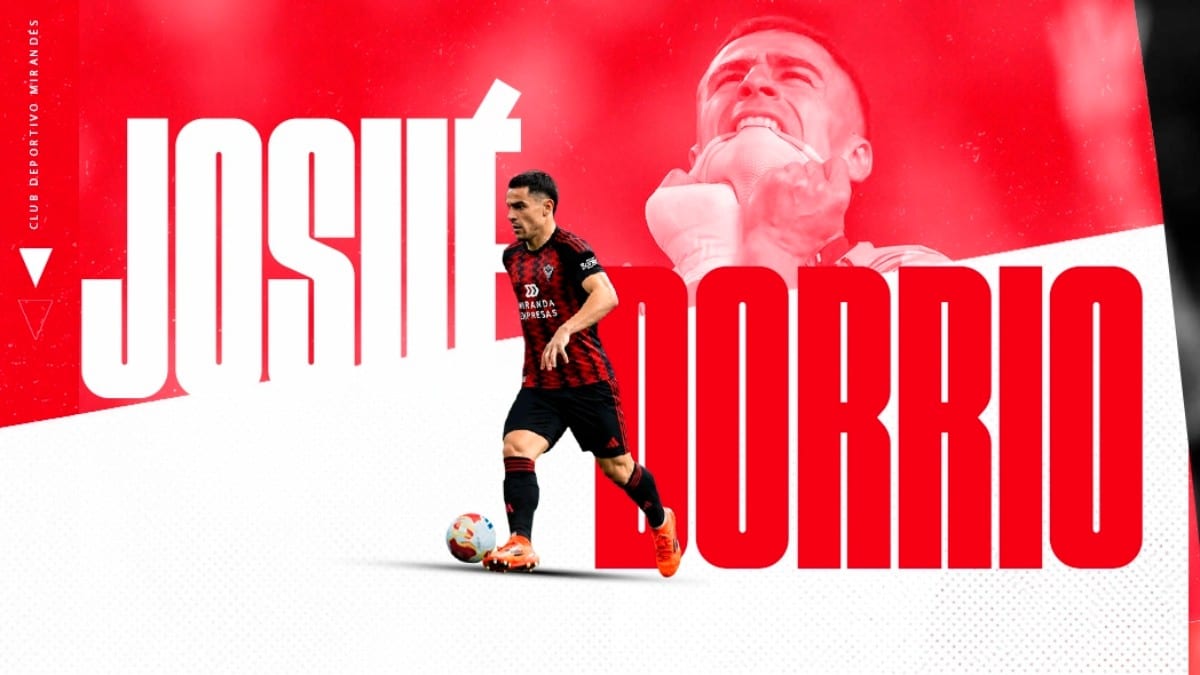 Josué Dorrio, calidad por banda para el CD Mirandés