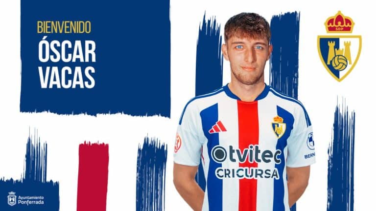 Óscar Vacas refuerza a la SD Ponferradina