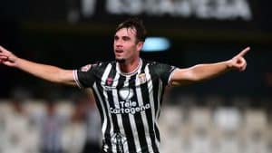 Marcos Moreno ya se ha estrenado como goleador con el FC Cartagena